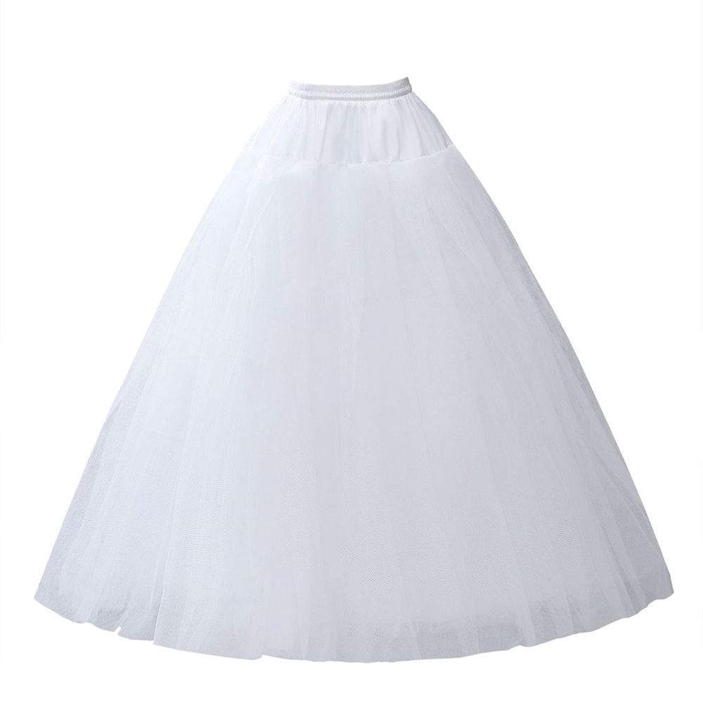 White Tulle Skirt